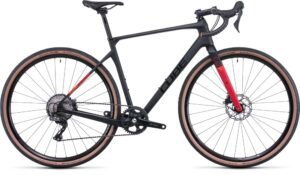 Cube Nuroad C:62 PRO 2022 - carbon´n´red - side profile